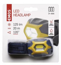 Emos P3532 COB LED FEJLÁMPA 3W 125LM Háztartás / Otthon / Kültér - Világítás / elektromosság - Fejlámpa - 466794
