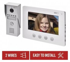 Emos H2050 videó kaputelefon szett EM-03M 2WIRE Háztartás / Otthon / Kültér - Lakásfelszerelés - Csengő - 469055