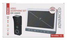 Emos H3010 videó kaputelefon szett EM-10AHD Háztartás / Otthon / Kültér - Lakásfelszerelés - Csengő - 469052
