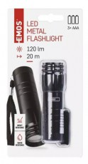Emos P4704 COB LED zseblámpa 3W 100LM 3XAAA Háztartás / Otthon / Kültér - Világítás / elektromosság - Zseblámpa / elemlámpa - 468800