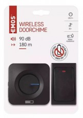 Emos P5729B vezeték nélküli csengő Háztartás / Otthon / Kültér - Lakásfelszerelés - Csengő - 469060