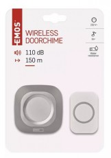 Emos P5733S vezet&eacute;k n&eacute;lk&uuml;li csengő H&aacute;ztart&aacute;s / Otthon / K&uuml;lt&eacute;r - Lak&aacute;sfelszerel&eacute;s - Csengő - 469061