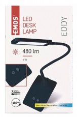 Emos Z7599B led asztali lámpa  Háztartás / Otthon / Kültér - Világítás / elektromosság - Asztali lámpa - 468689