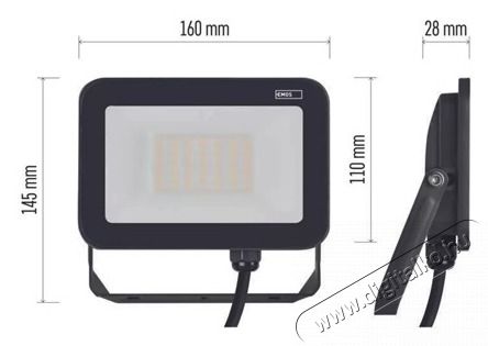 Emos ZS2632 PROFI LED REFLEKTOR 30W 3300LM IP65 NW H&aacute;ztart&aacute;s / Otthon / K&uuml;lt&eacute;r - Vil&aacute;g&iacute;t&aacute;s / elektromoss&aacute;g - Kerti / k&uuml;lt&eacute;ri l&aacute;mpa - 470328