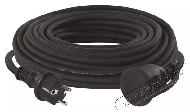 Emos P01820 hosszabbító gumikábellel 3x1,5mm2 20M, fekete Újdonságok - Új termékek - 369322