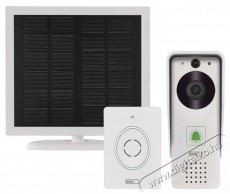 Emos H4030 GoSmart IP-09D DC vezet&eacute;k n&eacute;lk&uuml;li, akkumul&aacute;toros, napelemes, vide&oacute;s kaputelefon wifivel F&eacute;nyk&eacute;pezőg&eacute;p / kamera - Megfigyelő / IP kamera - 468190