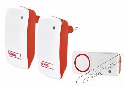 Emos P5750.2R AC vezet&eacute;k n&eacute;lk&uuml;li csengő H&aacute;ztart&aacute;s / Otthon / K&uuml;lt&eacute;r - Lak&aacute;sfelszerel&eacute;s - Csengő - 418197