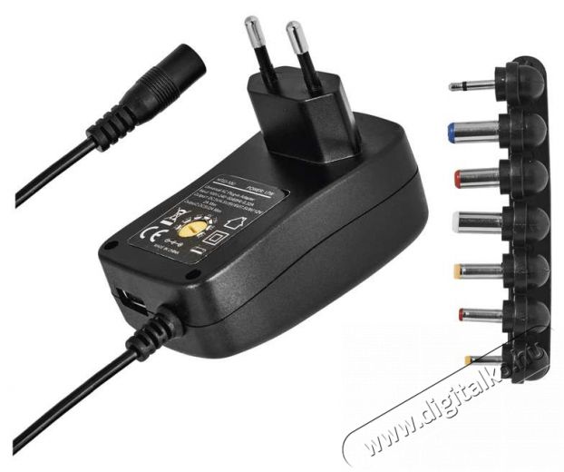 Emos N3113 univerzális 2250mA hálózati adapter USB aljzattal Újdonságok - Új termékek - 369304