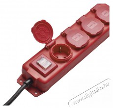 Emos P14251 5m/1,5m/IP44 4-es piros kültéri kapcsolós elosztó Egyéb - Nem forgalmazzuk ! - 369345