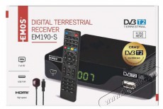 Emos J6014 EM190-s HD DVB-T2 beltéri egység Újdonságok - Új termékek - 369301