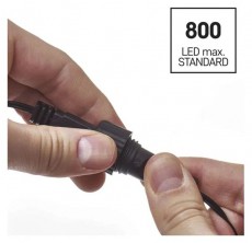 Emos D1CC03 CNT 2,5m 100LED IP44 12W időz&iacute;tős hideg feh&eacute;r j&eacute;gcsapok kezdő k&eacute;szlet H&aacute;ztart&aacute;s / Otthon / K&uuml;lt&eacute;r - Vil&aacute;g&iacute;t&aacute;s / elektromoss&aacute;g - Led szalag / f&eacute;nyf&uuml;z&eacute;r - 500425