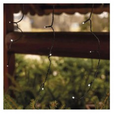 Emos D1CC03 CNT 2,5m 100LED IP44 12W időz&iacute;tős hideg feh&eacute;r j&eacute;gcsapok kezdő k&eacute;szlet H&aacute;ztart&aacute;s / Otthon / K&uuml;lt&eacute;r - Vil&aacute;g&iacute;t&aacute;s / elektromoss&aacute;g - Led szalag / f&eacute;nyf&uuml;z&eacute;r - 500425