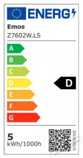 Emos Z7602W LED Stella asztali lámpa - fehér Háztartás / Otthon / Kültér - Világítás / elektromosság - Asztali lámpa - 369404