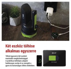 Emos BASIC 15 W max. univerzális USB töltő Akkuk és töltők - Li-ion akkumulátor és töltő (gyári) - Töltő / hálózati adapter - 506845