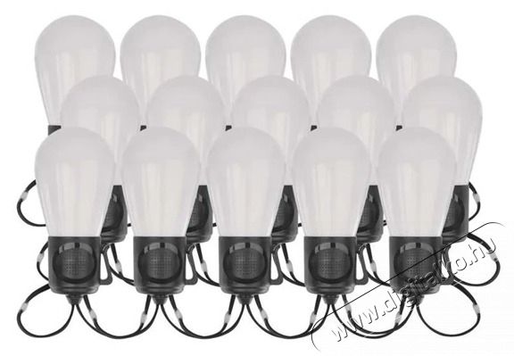 Emos GoSmart 15x parti izz&oacute;k, 15 m, k&uuml;lt&eacute;ri &eacute;s belt&eacute;ri, RGBIC WiFi LED f&eacute;nyf&uuml;z&eacute;r H&aacute;ztart&aacute;s / Otthon / K&uuml;lt&eacute;r - Vil&aacute;g&iacute;t&aacute;s / elektromoss&aacute;g - Led szalag / f&eacute;nyf&uuml;z&eacute;r - 507201