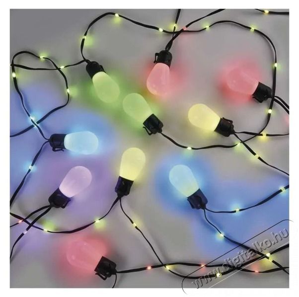 Emos GoSmart 15x parti izz&oacute;k, 15 m, k&uuml;lt&eacute;ri &eacute;s belt&eacute;ri, RGBIC WiFi LED f&eacute;nyf&uuml;z&eacute;r H&aacute;ztart&aacute;s / Otthon / K&uuml;lt&eacute;r - Vil&aacute;g&iacute;t&aacute;s / elektromoss&aacute;g - Led szalag / f&eacute;nyf&uuml;z&eacute;r - 507201