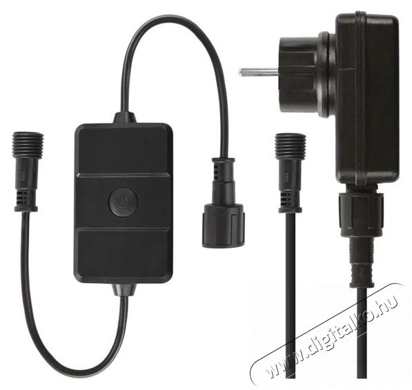 Emos GoSmart 15x parti izz&oacute;k, 15 m, k&uuml;lt&eacute;ri &eacute;s belt&eacute;ri, RGBIC WiFi LED f&eacute;nyf&uuml;z&eacute;r H&aacute;ztart&aacute;s / Otthon / K&uuml;lt&eacute;r - Vil&aacute;g&iacute;t&aacute;s / elektromoss&aacute;g - Led szalag / f&eacute;nyf&uuml;z&eacute;r - 507201