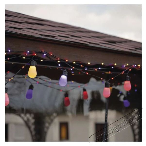 Emos GoSmart 15x parti izz&oacute;k, 15 m, k&uuml;lt&eacute;ri &eacute;s belt&eacute;ri, RGBIC WiFi LED f&eacute;nyf&uuml;z&eacute;r H&aacute;ztart&aacute;s / Otthon / K&uuml;lt&eacute;r - Vil&aacute;g&iacute;t&aacute;s / elektromoss&aacute;g - Led szalag / f&eacute;nyf&uuml;z&eacute;r - 507201