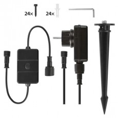 Emos GoSmart 3 darabos, 14 W, RGBIC dimmelhető, WiFi kültéri LED reflektor, kezdő készlet Fotó-Videó kiegészítők - Fényterelő - Reflektor - 507232