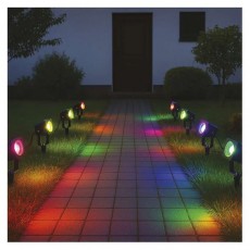 Emos GoSmart 4 darabos, 7 W, RGBIC dimmelhető, WiFi kültéri LED spotlámpa, kezdő készlet Fotó-Videó kiegészítők - Lámpa - LED lámpa - 507231