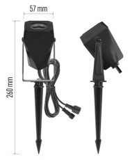 Emos GoSmart 4 darabos, 7 W, RGBIC dimmelhető, WiFi kültéri LED spotlámpa, kezdő készlet Fotó-Videó kiegészítők - Lámpa - LED lámpa - 507231