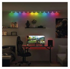 Emos GoSmart 85 cm-es lánc, 4 rész, 7 W, RGBIC+CCT, dimmelhető, WiFi LED reflektor Fotó-Videó kiegészítők - Fényterelő - Reflektor - 507235