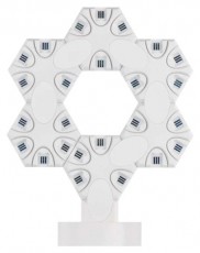 Emos GoSmart Hexagon fehér, 6 részből álló, RGBIC dimmelhető, WiFi LED asztali lámpa Háztartás / Otthon / Kültér - Világítás / elektromosság - Asztali lámpa - 507204