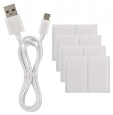 Emos GoSmart Hexagon fehér, 6 részből álló, RGBIC dimmelhető, WiFi LED asztali lámpa Háztartás / Otthon / Kültér - Világítás / elektromosság - Asztali lámpa - 507204