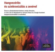 Emos GoSmart Lines fehér, 9 részből álló, 34 W, RGBIC dimmelhető, WiFi LED lámpa Fotó-Videó kiegészítők - Lámpa - LED lámpa - 507213