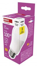 Emos ZQ5E63 A60 E27/13 W (100 W)/1521 lm/természetes fehér classic LED izzó Háztartás / Otthon / Kültér - Világítás / elektromosság - E27 foglalatú izzó - 507841