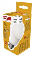 Emos ZL5F43 E27/9,4 W (60 W) /806 lm /természetes fehér LED izzó Háztartás / Otthon / Kültér - Világítás / elektromosság - E27 foglalatú izzó - 508772