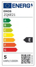 Emos ZQ6E21 E27/4,2 W (40 W)/470 lm/meleg fehér classic mini globe LED izzó Háztartás / Otthon / Kültér - Világítás / elektromosság - E27 foglalatú izzó - 508762
