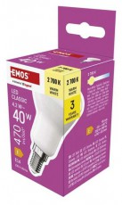 Emos ZQ7E21 E14/4,2 W (40 W)/470 lm/meleg fehér classic R50/ LED izzó Háztartás / Otthon / Kültér - Világítás / elektromosság - E14 foglalatú izzó - 508767