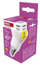 Emos ZQ7E23 E14/4,2 W (40 W)/470 lm/természetes fehér classic R50/ LED izzó Háztartás / Otthon / Kültér - Világítás / elektromosság - E14 foglalatú izzó - 508768