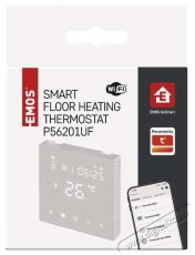 Emos GoSmart P56201UF Digitális szobatermosztát padlófűtéshez WiFi-vel Háztartás / Otthon / Kültér - Okos otthon - Termosztát - 508082