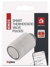 Emos GoSmart P5630S ZigBee Digitális termosztátfej Háztartás / Otthon / Kültér - Okos otthon - Termosztát - 508081