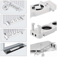Emos radiátor alá helyezhető ventilátor kiegészítő szett Újdonságok - Új termékek - 511917