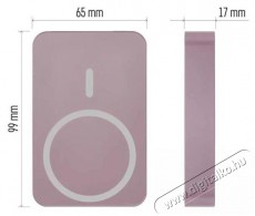 Emos WI 1046, 10 000 mAh, 20 W+Wireless, lazac powerbank Mobil / Kommunik&aacute;ci&oacute; / Smart - Powerbank / K&uuml;lső akkumul&aacute;tor &eacute;s t&ouml;ltő - 513835