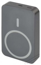 Emos WI 1046, 10 000 mAh, 20 W+Wireless, szürke powerbank - Mobil / Kommunikáció / Smart - Powerbank / Külső akkumulátor és töltő - 513836