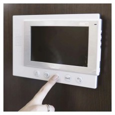 Emos H2017 fehér videó kaputelefon szett Háztartás / Otthon / Kültér - Biztonságtechnika - Kiegészítő - 514894