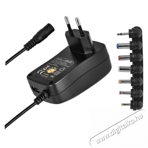 Emos N3111 univerzális 1000mA hálózati adapter USB aljzattal Iroda és számítástechnika - Számítógép tartozék - USB kábel - 369302