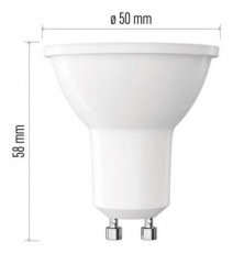 Emos ZQ8E13 classic MR16 3W 345 lm GU10 LED izzó Háztartás / Otthon / Kültér - Világítás / elektromosság - GU10 foglalatú izzó - 514864