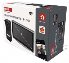 Emos GoSmart IP-750A otthoni videotelefon-készlet Wi-Fi-vel Háztartás / Otthon / Kültér - Lakásfelszerelés - Csengő - 519376