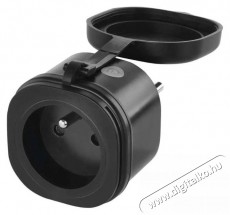 Emos GoSmart IP44 IP-3005F Wi-Fi + időzítő Háztartás / Otthon / Kültér - Okos otthon - Okos konnektor - 522526