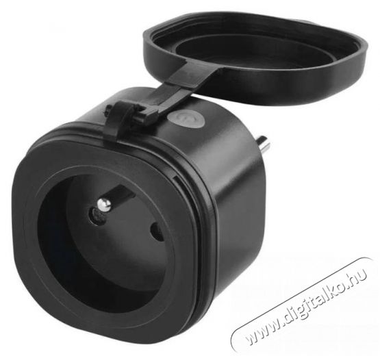 Emos GoSmart IP44 IP-3005F Wi-Fi + időzítő Háztartás / Otthon / Kültér - Okos otthon - Okos konnektor - 522526