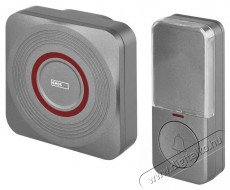 Emos GoSmart P5735SS Otthoni vezeték nélküli csengő WiFi-vel Háztartás / Otthon / Kültér - Lakásfelszerelés - Csengő - 519378