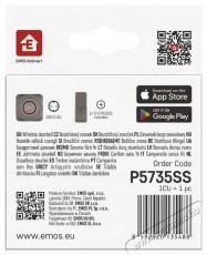 Emos GoSmart P5735SS Otthoni vezeték nélküli csengő WiFi-vel Háztartás / Otthon / Kültér - Lakásfelszerelés - Csengő - 519378