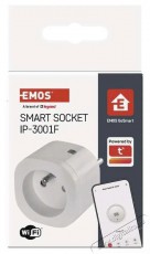 Emos GoSmart WiFi aljzat IP-3001F, időzítóvel Háztartás / Otthon / Kültér - Okos otthon - Okos konnektor - 519380