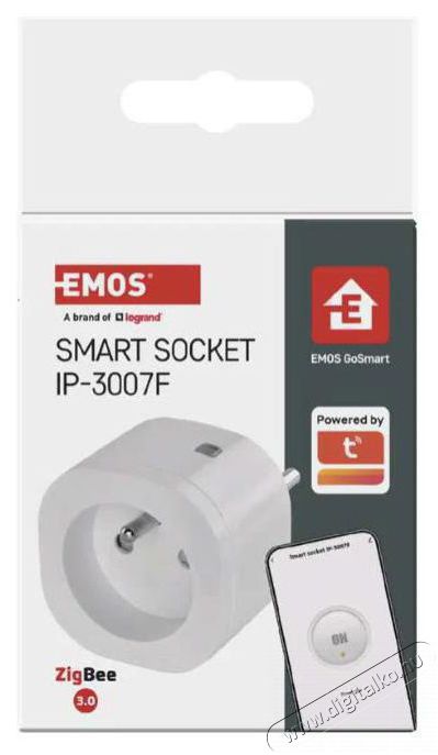Emos GoSmart Zigbee IP-3009S, időz&iacute;tővel okos konnektor &Uacute;jdons&aacute;gok - &Uacute;j term&eacute;kek - 522529