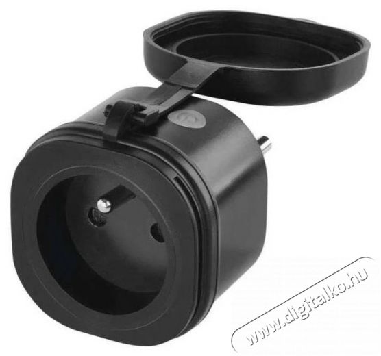Emos GoSmart Zigbee kültéri IP44 IP-3008F IP-3008F időzítővel Háztartás / Otthon / Kültér - Okos otthon - Okos konnektor - 522531